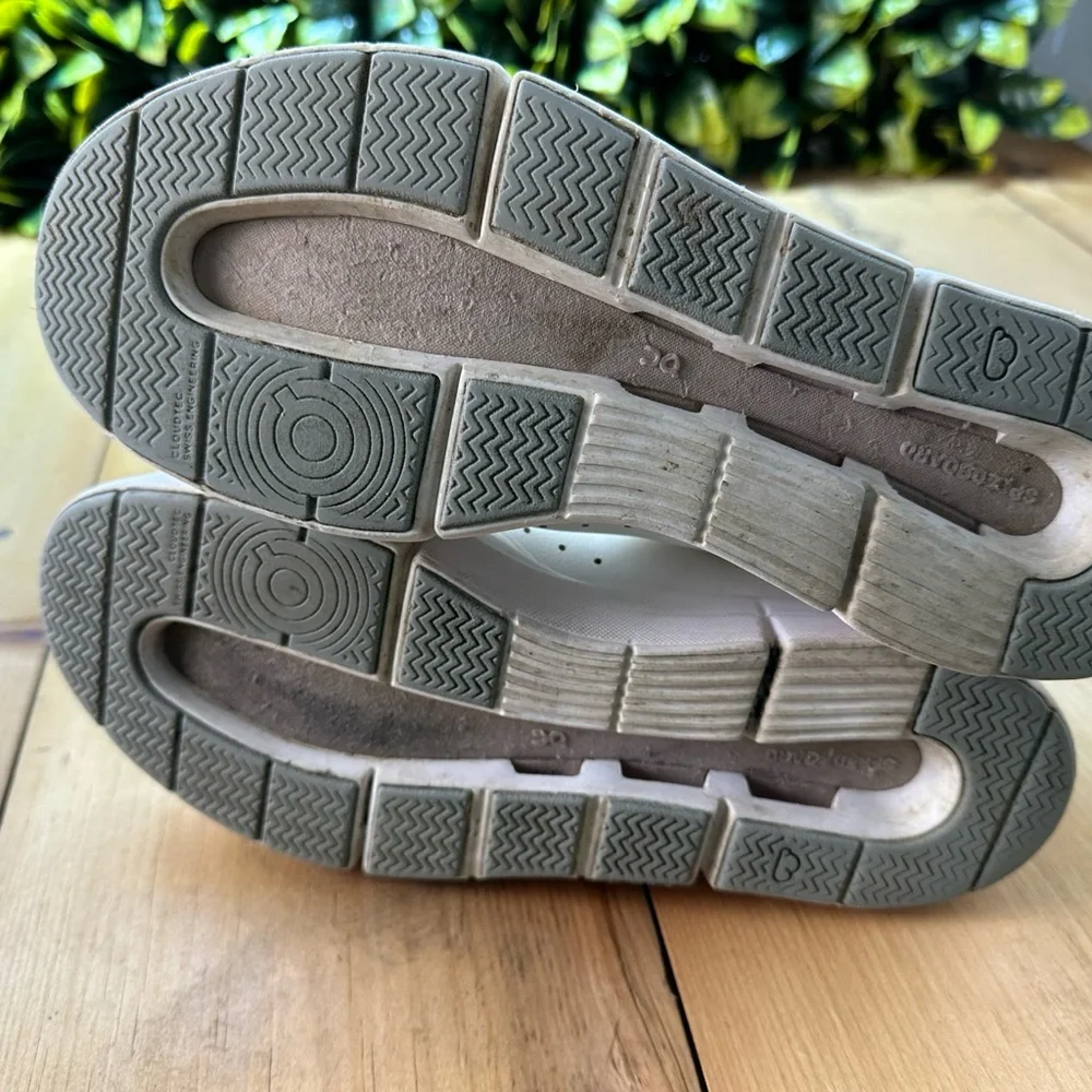 On Running The Roger Advantage White Rose Womens 8 Tennis Shoe Sneaker - Picture 9 of 10